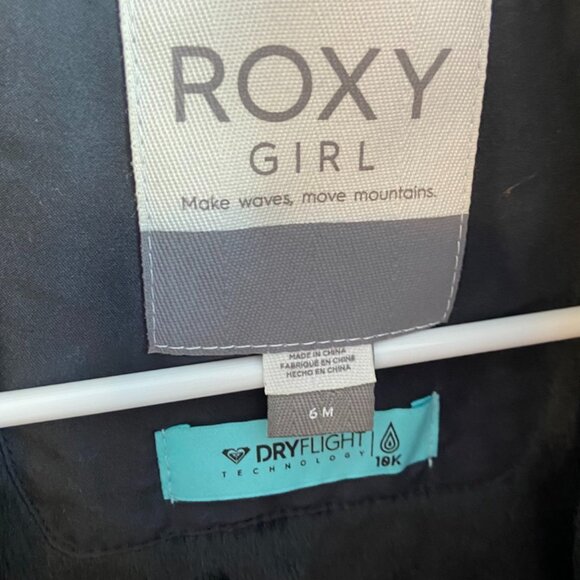 NWT Roxy Medieval Blue Neo Infant Girls' Rose Snow Jumpsuit - Picture 6 of 10